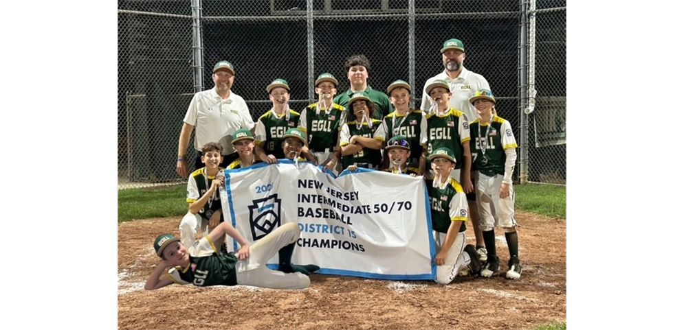2025 Intermediate Baseball All Stars - District 15 Champions